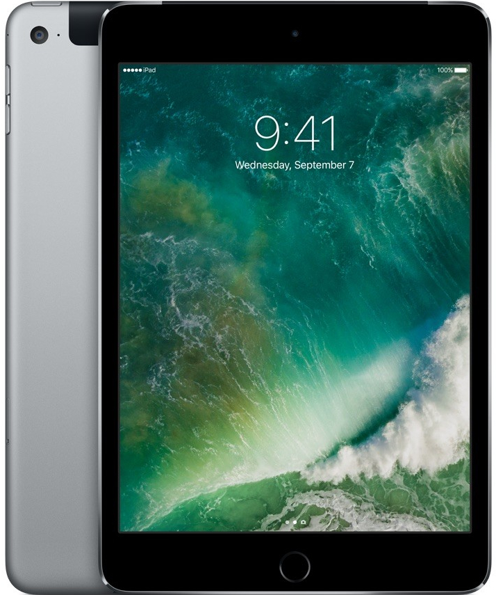 Apple iPad Mini 4 Wi-Fi+Cellular 128GB Space Gray MK762FD/A od 9