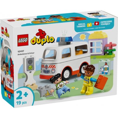 LEGO® DUPLO® 10447 Sanitka a řidič – Hledejceny.cz