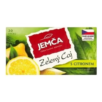 Jemča zelený čaj s citronem 20 x 1,5 g