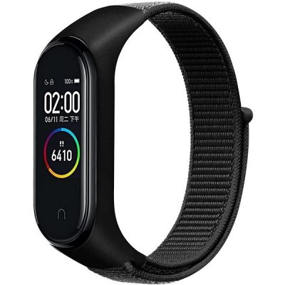 Eternico Airy pro Xiaomi Mi band 5 / 6 / 7 Deep Black AET-XMI7AY-SoBl – Zbozi.Blesk.cz