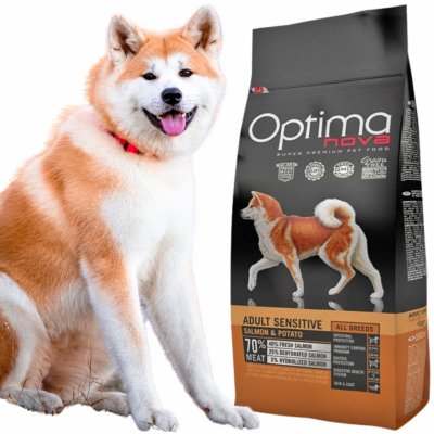 Optima Nova Dog Adult Sensitive Grain Free Salmon 2 kg – Zbozi.Blesk.cz