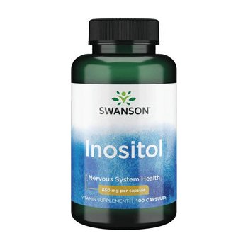 Swanson Inositol 650 mg 100 kapslí