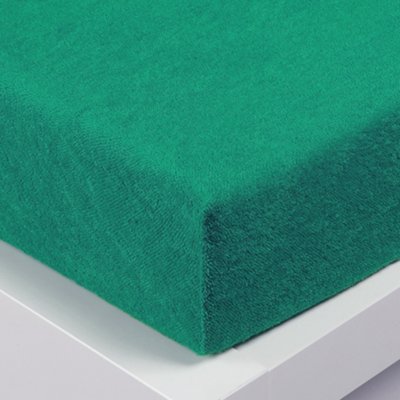 Xpose Froté prostěradlo Exclusive zelenkavé 180x200 – Sleviste.cz