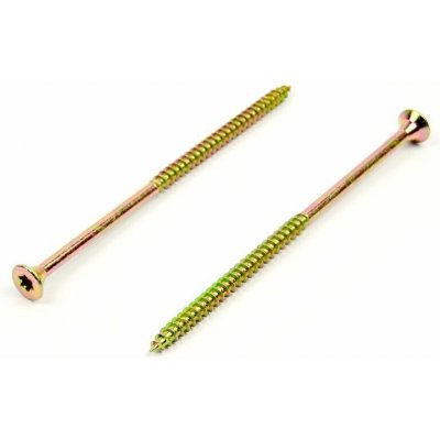 Univerzální vrut do dřeva 6x140/70 TORX zinek žlutý – Hledejceny.cz