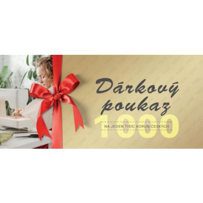 Dárkový poukaz v hodnotě 1.000,-Kč – Sleviste.cz