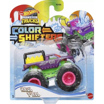 Hot Weels Mattel Monster Trucks Color Shifters Haul Y'all Vehicle HMH35 – Zbozi.Blesk.cz