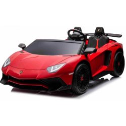 mamido Dětské elektrické autíčko Lamborghini Aventador SV červené