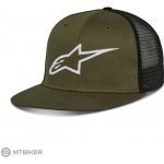 CORP TRUCKER HAT ALPINESTARS zelená/černá – Zboží Mobilmania