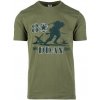 Army a lovecké tričko a košile Tričko Fostex s potiskem D-Day 80th Anniversary olivové