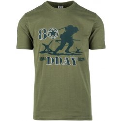 Tričko Fostex s potiskem D-Day 80th Anniversary olivové