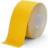 Stavební páska FLOMA Conformable korundová protiskluzová páska pro nerovné povrchy 18,3 x 10 cm x 1,1 mm žlutá