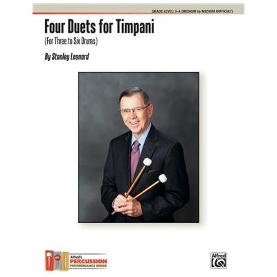 Leonard, Stanley Four Duets for Timpani – Hledejceny.cz