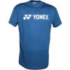 Pánské sportovní tričko Yonex triko TRÉNINK NÁPIS MODRÉ