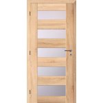 Solodoor rámové, 60 L, 650 × 1985 mm, fólie, levé, dub Mystic, prosklené 490400065000 – Hledejceny.cz