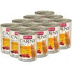Carny Adult hovězí kuře & kachní srdce 12 x 400 g – Hledejceny.cz