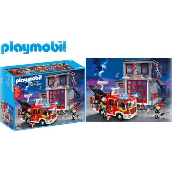 Playmobil 9052 Hasičské auto a stanice