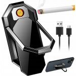 Elektrický USB s nastavitelným stojánkem na telefon 90° Černý – Hledejceny.cz