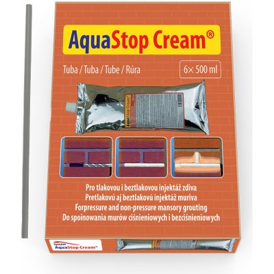 AquaStop Cream® - 6x tuba 0,5 l – Hledejceny.cz