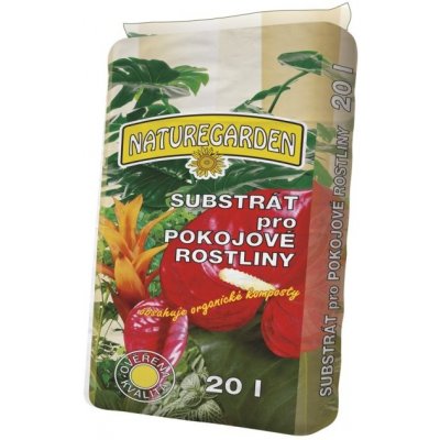 Naturegarden Substrát pro pokojové rostliny 20 l – Hledejceny.cz