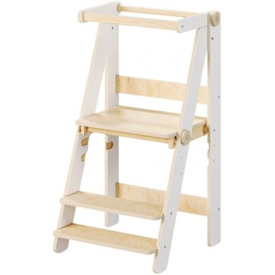 Elis Design Skládací rostoucí Učicí věž Moon 92 cm přírodní natur – Hledejceny.cz