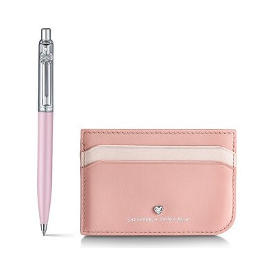 Sheaffer G232151-2 Sentinel Pink Emily in Paris CT sada kuličkové pero + pouzdro na karty – Zboží Živě