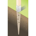 Domax PSG 100/900 (101*900*2) Patka sloupku 100 k zarážení – HobbyKompas.cz