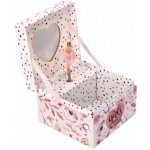 Hrací skříňka/šperkovnice Dívčí sny Nef krémová/růžová – Zboží Mobilmania