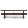 Lavice do předsíně Ferm Living Kona Bench dark oak