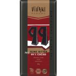 Vivani hořká čokoláda 99% 80 g – Sleviste.cz