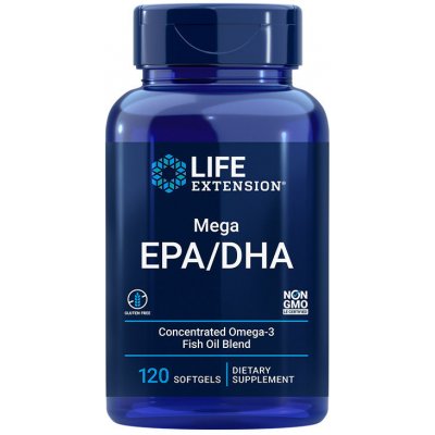 Life Extension Mega EPA/DHA 120 gelové tablety