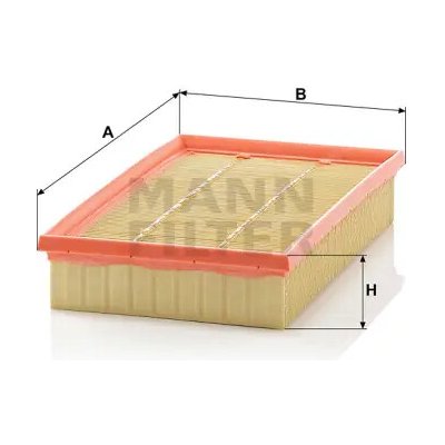 MANN FILTER Vzduchový filtr C 28 110 – Hledejceny.cz