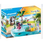 Playmobil 70610 Family Fun zábavný bazén s rozprašovačem vody – Zboží Dáma