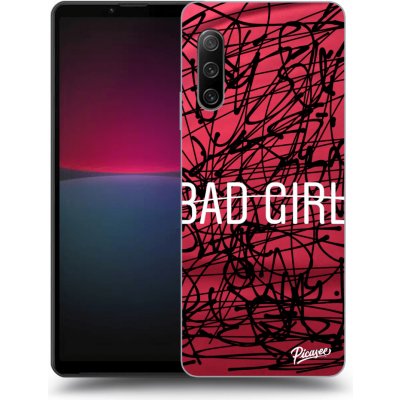 Pouzdro Picasee silikonové Sony Xperia 10 IV 5G - Bad girl černé – Hledejceny.cz