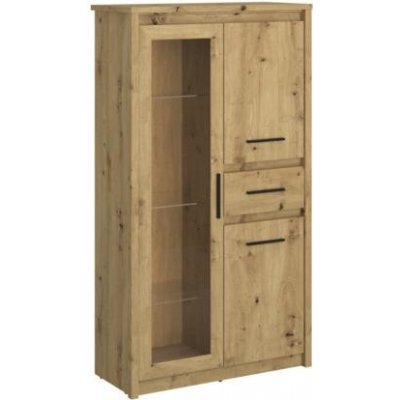 Kondela Airon 0000374703 Nízká 2D1W1S dub artisan – Zboží Dáma