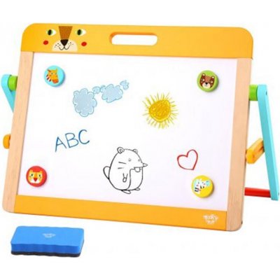 TookyToy Oboustranná tabule pro děti – Sleviste.cz