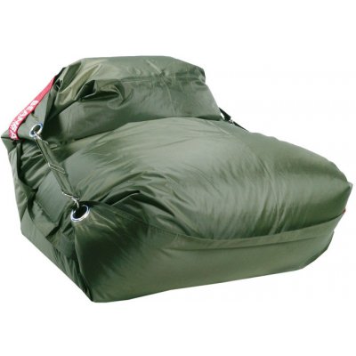 BeanBag 189x140 Comfort s popruhy olive – Zboží Mobilmania