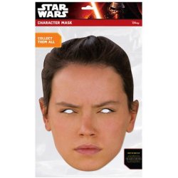 Papírová maska Rey Star Wars The Force Awakens