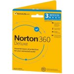 Norton 360 Deluxe 25 GB + VPN ESD 3 lic. 12 mes. – Zboží Živě