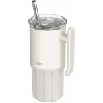 Quokka Termohrnek Umi s brčkem 720 ml bílý – Zboží Dáma