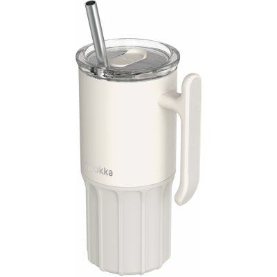 Quokka Termohrnek Umi s brčkem 720 ml bílý – Zboží Dáma