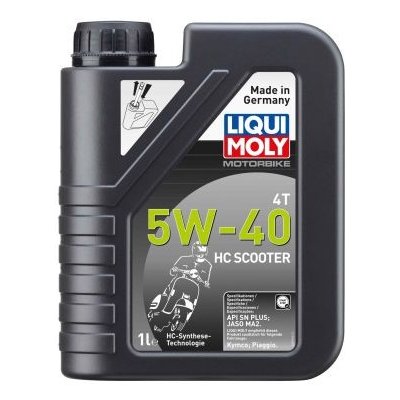 LIQUI MOLY GmbH 20829 Motorový olej motorbike 4t 5w-40 hc scooter – Zbozi.Blesk.cz