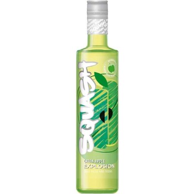 Likér Squash Zelené jablko 16% 0,5 l (holá láhev) – Zboží Dáma