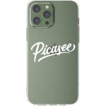 Picasee silikonový průhledný obal pro Apple iPhone 13 Pro Max - Picasee - old logo - white – Zboží Mobilmania