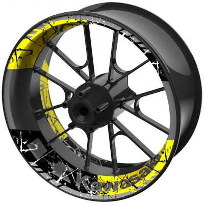 M-Style dvoudílné polepy na kola KAWASAKI Z1000 – Zboží Mobilmania