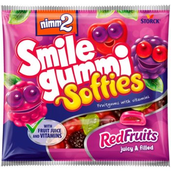 Nimm2 smilegummi softies red fruits 90 g