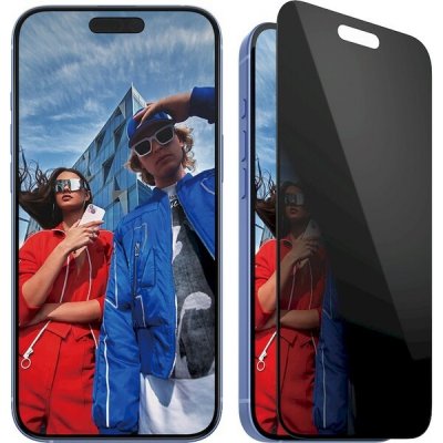 PanzerGlass tvrzené sklo E2E Privacy install kit Apple iPhone 16 Plus/15 Plus P2863 – Zboží Živě