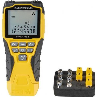 Měřící přístroj KLEIN TOOLS VDV Scout Pro 3 Tester Kit Lan tester VDV501-851 – Zboží Mobilmania