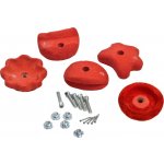 Lezecí kameny MEDIUM 5ks/bal. ČERVENÉ – Zboží Dáma