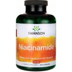 Swanson Health Products Nikotinamid 500 mg 250 kapslí – Hledejceny.cz