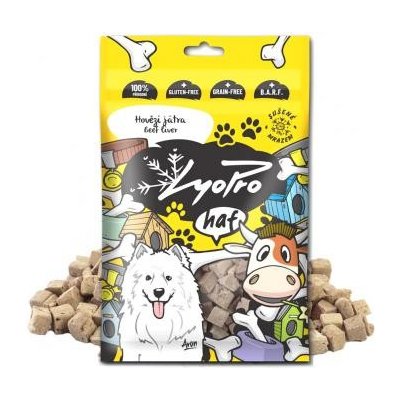 Lyopro DOG poch mrazem sušené Hovězí játra 50 g – Zbozi.Blesk.cz